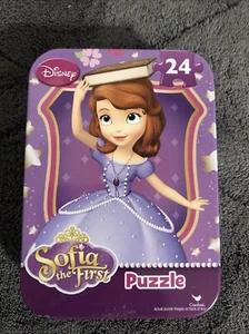 Disney Sofia The First Puzzle 24 pcs In Tin Case New Sealed - Picture 1 of 2