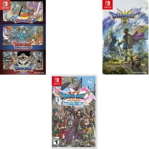 Dragon Quest 1, 2, 3 Collection + III HD-2D Remake + XI S Switch New Bundle - Picture 1 of 7
