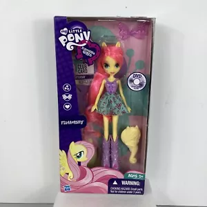 My Little Pony Equestria Girls Fluttershy 9" Doll Hasbro 2013 Pink Hair NEW NOS - Picture 1 of 15
