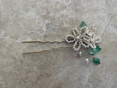 Китайская палочка для волос цветы бисер жемчуг продавец из США - Изображение 1 из 2