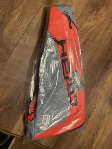Head Junior Combi Rebel Racket Bag - Grey & Orange - BRAND NEW & SEALED - Picture 1 of 5