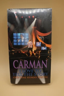 Carman I Love To Tell The Story Old Time Hymns Special Vintage VHS - Image 1 of 2