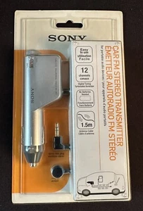 Sony DCC-FMT3 car FM stereo transmitter for portable audio devices new walkman - Picture 1 of 2