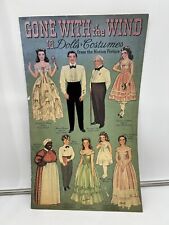 Gone With the Wind Paper Dolls And Clothes 1990 Vintage Reprint Turner UNCUT