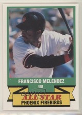 1989 CMC AAA All-Stars/Future Stars Francisco Melendez #32 Rookie RC