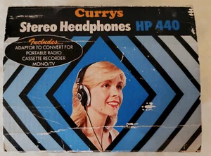 Curry HP440 'Stranger Things' Headphones 1970's Boxed and unused - Picture 1 of 7