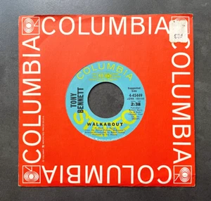 7" Tony Bennett - Walkabout - US Columbia - Bild 1 von 1