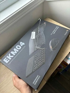 ProtoArc EKM04 Wireless Ergo Keyboard Mouse and Separate Numeric Keypad! BUNDLE! - Picture 1 of 9