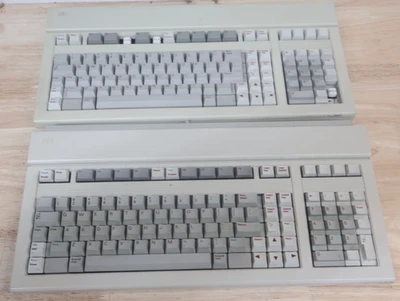 Vintage Rare x2 HP Model 46010A 46021A Terminal Computer Keyboards Spring *Parts - Image 1 of 4