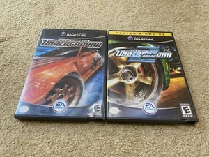 Need For Speed Underground 1 AND 2 Nintendo Gamecube Game Lot NFS Complete CIB - Picture 1 of 4