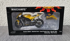 1:12 Minichamps V. Rossi Camel Yamaha YZR-M1 Dirty Version MotoGP 2006 - Bild 1 von 2