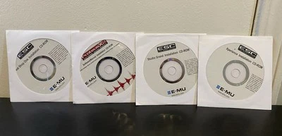 E-MU ESC Sound Central ProteusX2 Software Manual Installation Xperience Beat Lot - Image 1 of 4