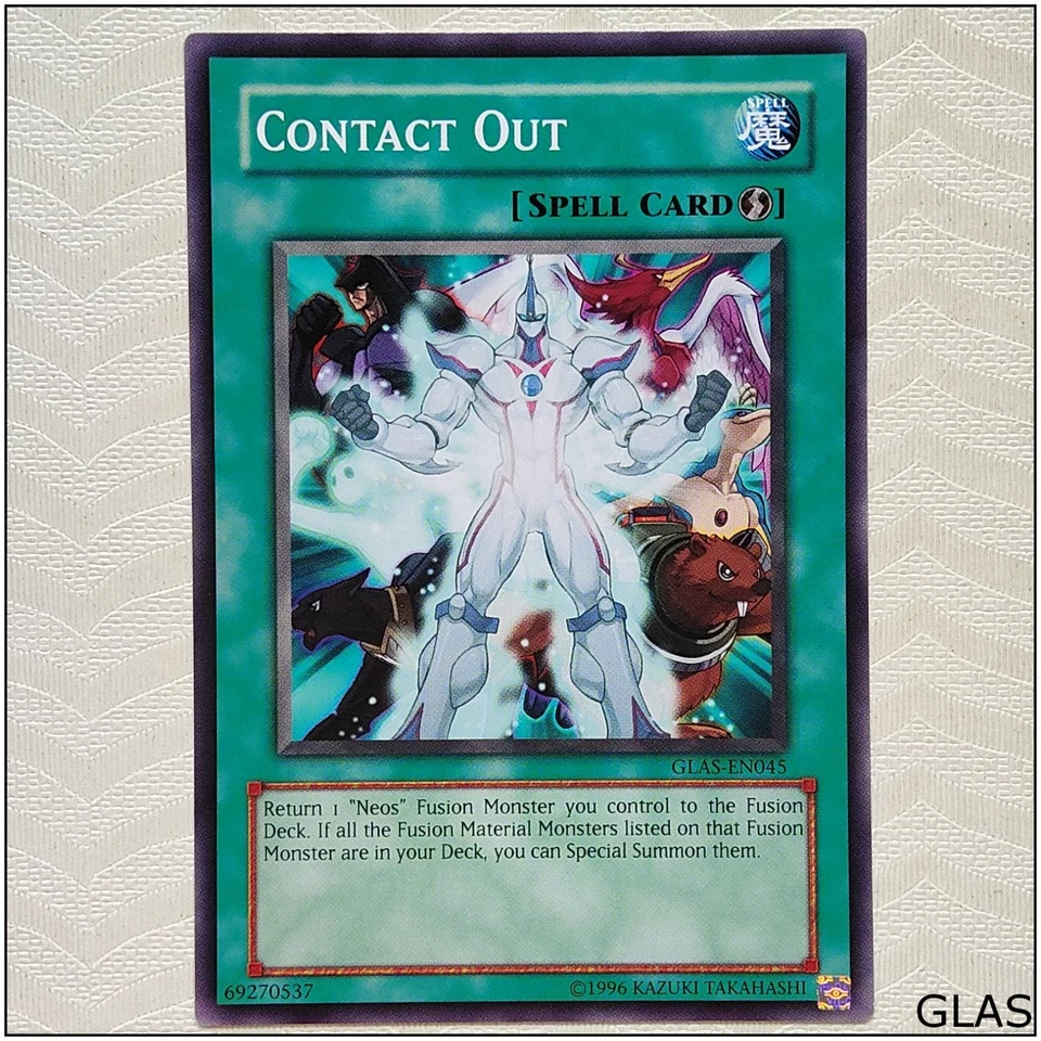 Contact Out - GLAS-EN045 - Common Unlimited Yugioh - Image 1 of 1