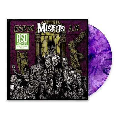 Misfits - Earth A.D. / Wolfs Blood Purple Swirl Vinyl  (1983 - CZ - Reissue) - Bild 1 von 3