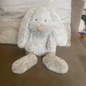 Jellycat Tweedle Bunny - Floppy Grey Bunny Jellycat - lange Ohren 12 Zoll - Bild 1 von 5