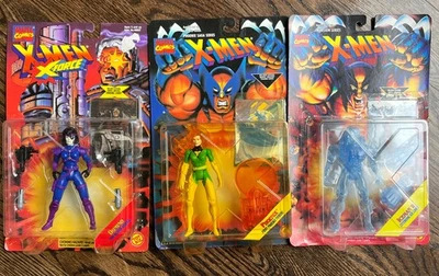 X-Men Toybiz Lot Of 3 MOC Figures Phoenix Domino Iceman II Invasion Phoenix Saga - Image 1 of 4