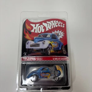Hot Wheels RLC Red Line Club 2020 sELECTIONS Blue & White '41 Willys Gasser - Picture 1 of 1