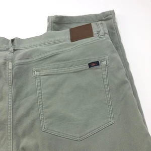 Faherty Stretch Frottee 5 Pocket Hose 40 (passt 40 W 28 L) Mid Rise Hose MBC0020 - Bild 1 von 12