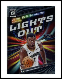 2023-24 Donruss Optic #11 Zion Williamson Lights Out New Orleans Pelicans - Picture 1 of 2