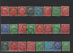Deutsches Reich 24 x Hindenburg Berlin Stempel (102) - Picture 1 of 1