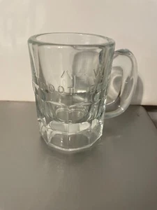 Vintage Small Embossed A&W Root Beer Glass Child's Mug 3 1/4" Tall - Picture 1 of 5