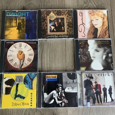 LOT OF (8) Country CD’s Dwight Yoakam, the Judds, Wynonna, Mavericks, Chicks Foto 1 de 4