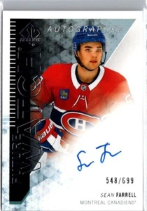 Sean Farrell Future Watch 548/699 Upper Deck 2023-24 - Picture 1 of 2