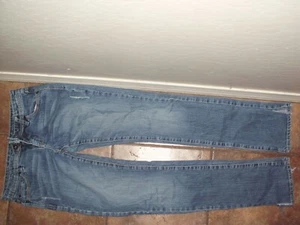 WOMEN'S JUNIORS VOLCOM STONE BLUE JEANS SZ. 3 VERY GENTLY USED EXCELLENT COND. - Picture 1 of 8