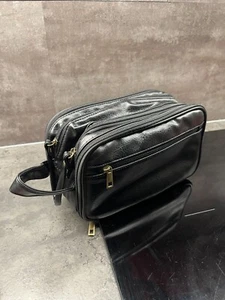 Kulturbeutel Herren aus Leder Kulturtasche Damen Wasserdichte Reise-Kulturtasche - Bild 1 von 5