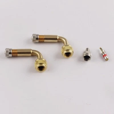 2 Winkelventil Ventilverlängerung + Ersatzventil BMW R1200R R1200RT R1200S     - Изображение 1 из 4