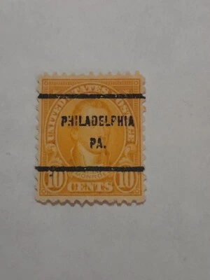 Sello 10 centavos Monroe Foto 1 de 2