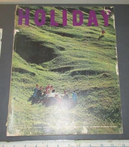 HOLIDAY MAGAZINE 1960 AUGUST SWITZERLAND DEATH VALLEY WISCONSIN NORTH SHORE - Picture 1 of 5