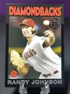 Randy Johnson 2021 MLB Topps Baseball Retro Card Black 1/299 💎 SP Diamondbacks - Picture 1 of 4