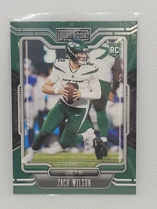 2021 Playbook Zach Wilson Rookie Card #102 / NEW YORK JETS / PWE - Picture 1 of 2