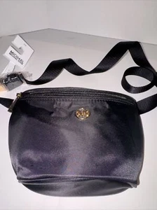 Nuevo MICHAEL KORS NEGRO CON BOLSO CINTURÓN DORADO MK RIÑONERA BANDOLERA TALLA ÚNICA - Imagen 1 de 11