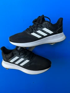 Adidas F36218 Falcon Running Shoes Black Athletic Sneaker Light Weight Size 9.5 - Picture 1 of 6