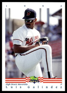 1992 Classic Best Luis Galindez High Desert Mavericks #129