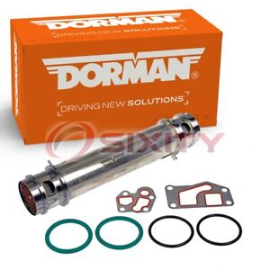 Dorman Engine Oil Cooler for 1984-1994 Ford F-250 6.9L 7.3L V8 Belts Cooling ba
