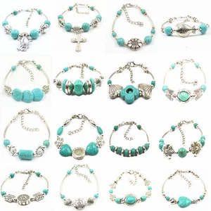 Venta al por mayor lotes de 12 brazalete de ajuste de cuentas de belleza tibetana de belleza - Imagen 1 de 11