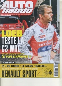HEBDO AUTO Nr.2127 16.08.2017 C3 WRC getestet von LOEB RENAULT 40 Jahre F1 - Bild 1 von 1