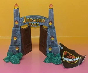 Jurassic Park Gates 4" Aquarium ornament decoration NEW - Picture 1 of 2