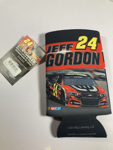 NASCAR Jeff Gordon #24 Hendrick Motorsports Can Cooler Hugger Koozie Cover
