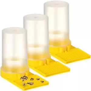 3 Pack Bee Water Feeder Beehive Bee Feeder Beekeeping Water Dispenser Honey - Picture 1 of 7