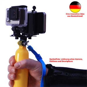 net4web-dive'n'display - Schwimmgriff - für GoPro und Smartphone - Bild 1 von 3