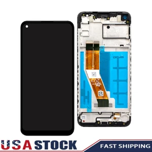 For Samsung Galaxy A11 A115U A115A LCD Touch Screen Digitizer Frame Replacement - Picture 1 of 7