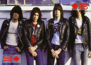 Ramones, (Rare discontinued UK), Playing Card