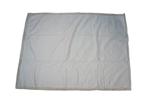 Modern Light Gray Faux Fur Suede Throw Blanket 57" x 76" - Picture 1 of 8