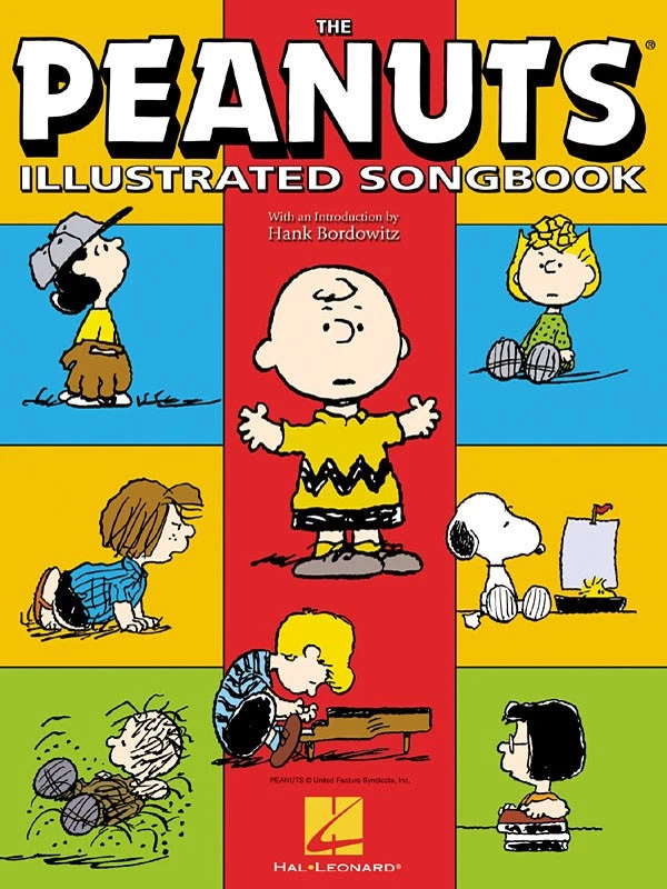 The Peanuts Songbook Piano Solo Songs Intermediate Sheet Music Book - Image 1 of 1