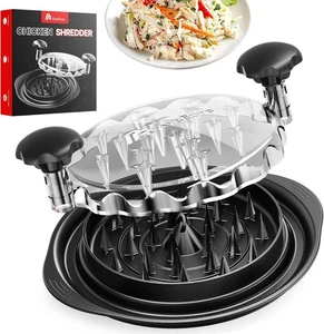 Trituradora de Pollo Pro, 10.8" Visible Herramienta Trituradora de Pechuga de Pollo Giratoria - Imagen 1 de 9