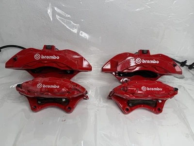 Dodge Charger Challenger Hellcat OEM Brembo 6 Piston Brake Calipers - Image 1 of 4